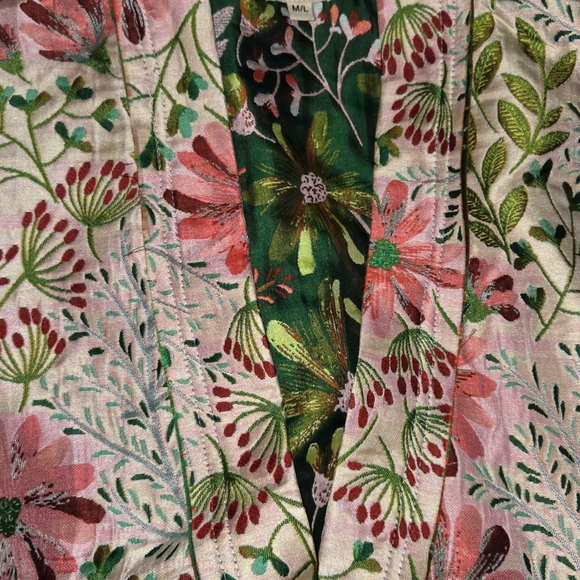 POL Jacquard Long Kimono Robe - Picture 5 of 7